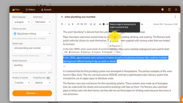 Article Forge 3 0 Review vs Rytr | Using AI Copywriting Tools for Blogging & SEO