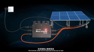 Micro inverter GTB-800/GTB1200W installation video 139&2740&2025&