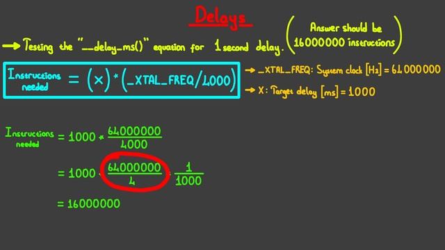 PIC MCU TUTORIALS #12 - Delays & Built-in delay functions (Absolute Beginner) смотреть онлайн