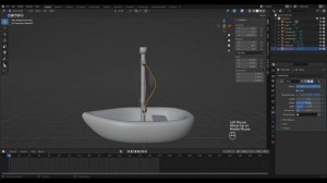?Анимация морской сцены в Blender.