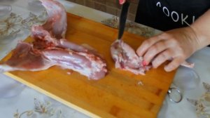 КАК РАЗДЕЛАТЬ КРОЛИКА (ТУШКУ)