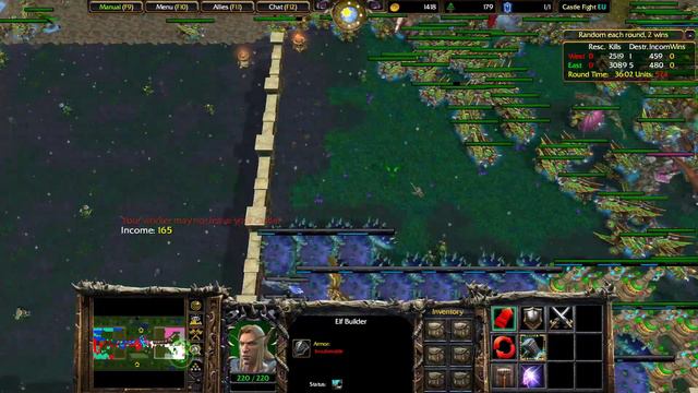 Warcraft 3 Reforged - Castle Fight v2.0.39 (pvp 3 vs 3) смотреть онлайн