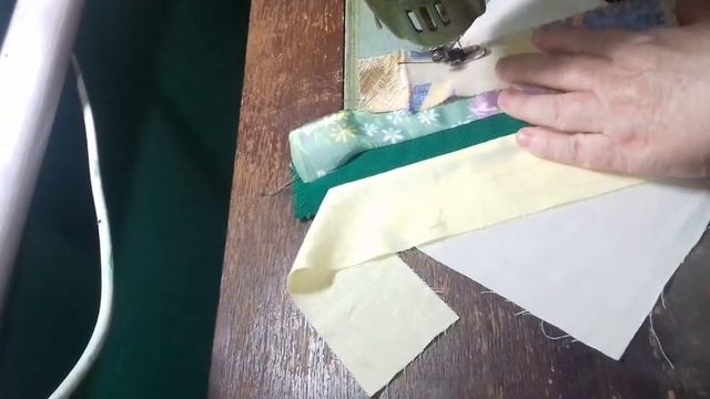 Собираем блоки для одеяла  Лоскутное шитье  1 часть
