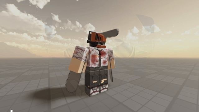 Chainsaw man Animation || Roblox смотреть онлайн