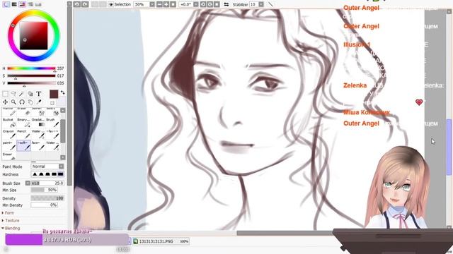 Рисую ваших любимых персонажей | vtube art stream - время приключений, наруто, атака титанов, алиса смотреть онлайн