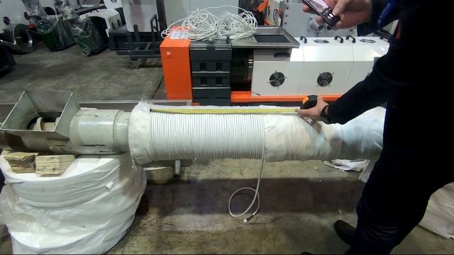 Индукционный нагрев: намотка на шнек 150 и 125 S смотреть онлайн