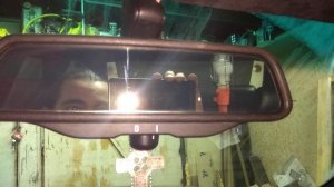 Работа зеркала с автозатемнением в BMW E32