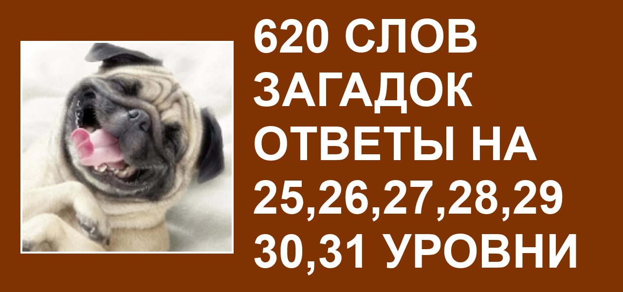 Ответы на игру 620 картинок загадок все уровни