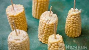 Кукуруза на электрогриле с чесночным маслом