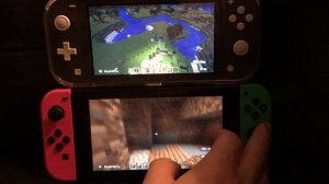 Minecraft Local Wireless Network LAN Play on Nintendo Switch