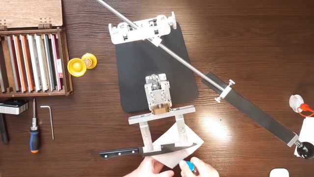 Заточка нового ножа Samura  Микроскопия режущей кромки  Заточка на станке Как Бритва