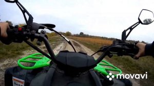 Запасаемся жывцом на зиму!Покатушка на квадроцикле 200 кубов