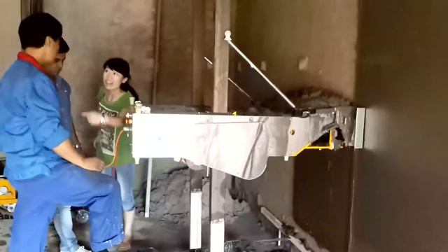 Робот-штукатур модель "Plaster- XJFQ-1000" смотреть онлайн