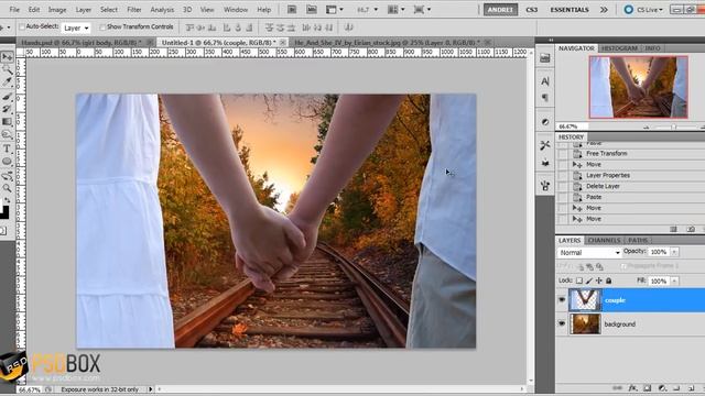 Your First Photoshop Manipulation - Photoshop for beginners смотреть онлайн
