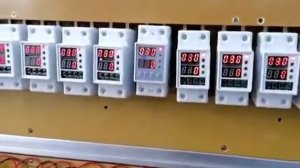 Реле защиты напряжения и тока на Din рейку