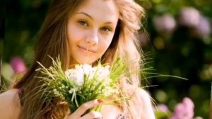 ?Самая она? красивая?ты так прекрасна как цветок??