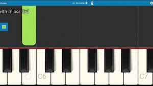 Белая Ночь на пианино туториал.