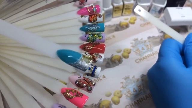Видео урок 1  Дизайн с новой гель  пастой и зеркальными гель  лаками  Правило их