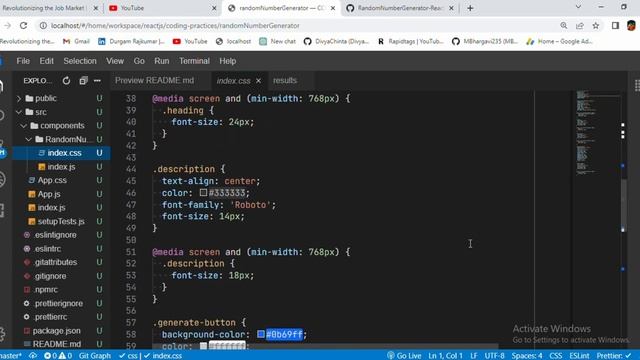 Random Number Generator | Coding Practice 6 | REACT JS | NxtWave | CCBP 4.0