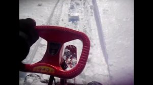 Покатушки#5|БЫСТРЫЙ СПУСК С ГОРЫ НА СНЕГОКАТАХ.