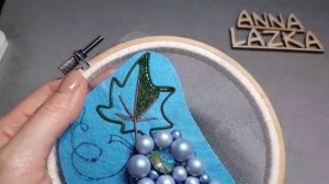 Брошь виноград. Мастер класс. Grapes embroidery