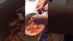 Как засолить хребты красной рыбы