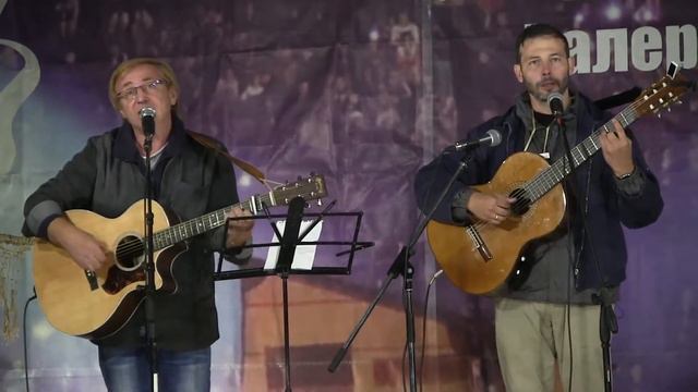 Виктор Попов  и Кирилл Модестов Грушинский фестиваль 9.08.2018 смотреть онлайн