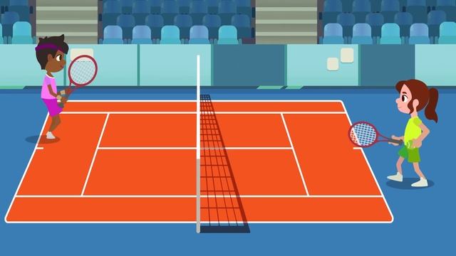 TENNIS for Kids | Basic Rules | Sports for Kids смотреть онлайн
