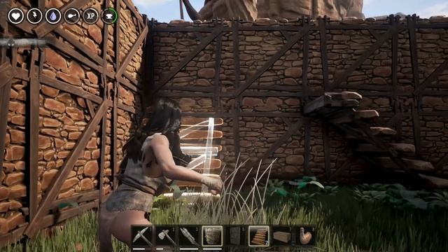 СТРОИМ ДОМ ? Conan Exiles | 004 смотреть онлайн