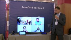 Видео+Конференция 2016 : стенд компании TrueConf