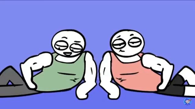 Первый раз в качалке (анимация) Zakatoon смотреть онлайн