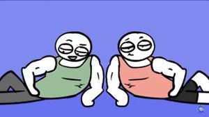 Первый раз в качалке (анимация) Zakatoon
