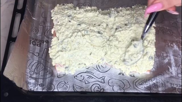 Лосось в сырной шубе с тыквенными семечками ? смотреть онлайн