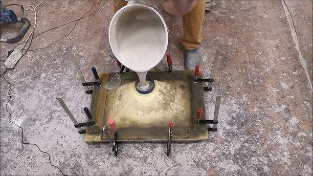 Онлайн мастер-класс по изготовлению раковины из литьевого камня