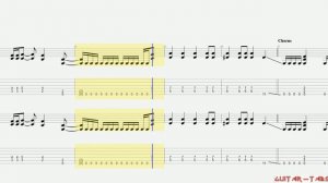 Disturbed Tabs - Conflict