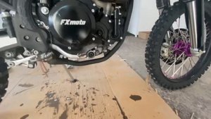 Замена Масла 450 кубов, мотор ZS194MQ. (Часть 2)