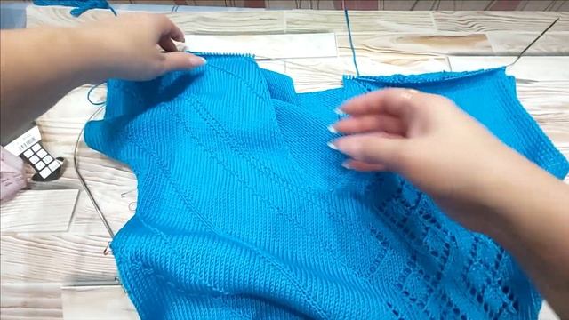 Шикарный Топ Спицами "Поднебесье"..Первая Работа 2021 года смотреть онлайн