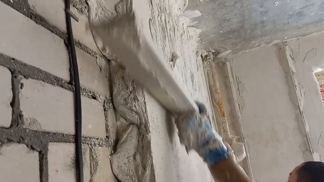штукатурка стен, рабочий процесс, в Самаре/Данила строй. тел 89171193443 смотреть онлайн