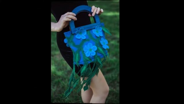 Войлочные сумки ТМ LZiannurova смотреть онлайн