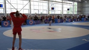 Первенство Росси по самбо среди девушек!