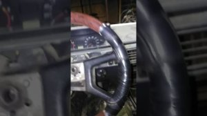 Как снять руль с машины не и не погнуть .!!!