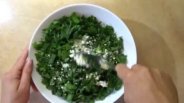 Лепешки с начинкой из творога и зелени ??Готовим #домавместе с #ЧудоПечка