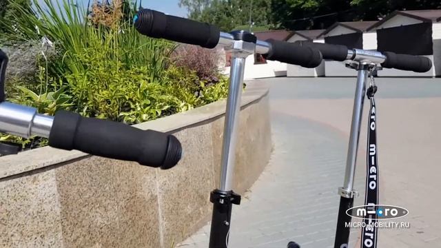 Самокаты Micro с амортизацией #Micro Flex #Micro Suspension и #Micro Black Deluxe обзор смотреть онлайн