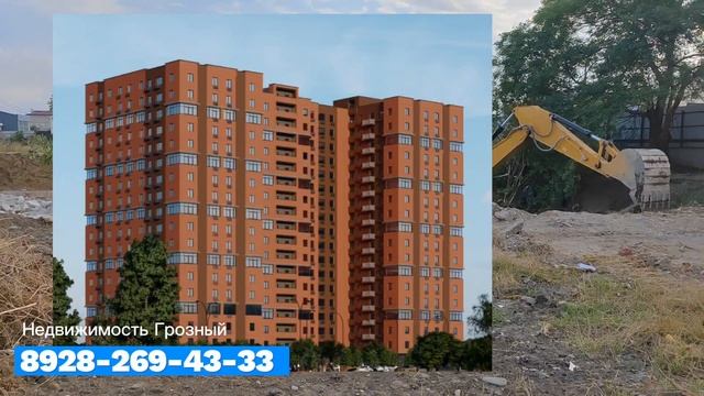 Старт продаж новостройки в микрорайоне. 3 дом в ЖК Парус. Новостройки в Грозном на стадии котлована