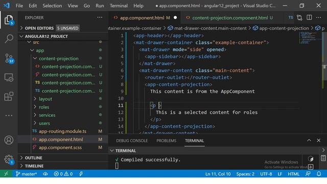 Angular 10 Tutorial #81 - Ng Content Tutorial | Angular 10 Tutorial For Beginners смотреть онлайн