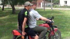 Сборник Мото приколов.Мотоциклы ИЖ.