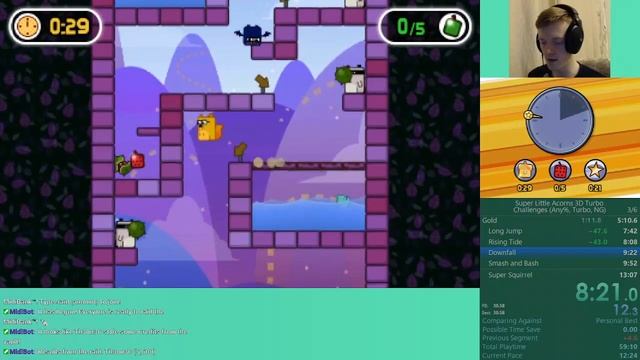 [Submission Vid] Challenges (Any%, Turbo) Speedrun in 15:46 (Super Little Acorns 3D Turbo) смотреть онлайн