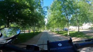 POV Cycling Tour in Petrozavodsk (Петрозаводск) | Drevlyanka — Perevalka | Part 7 | 30 min