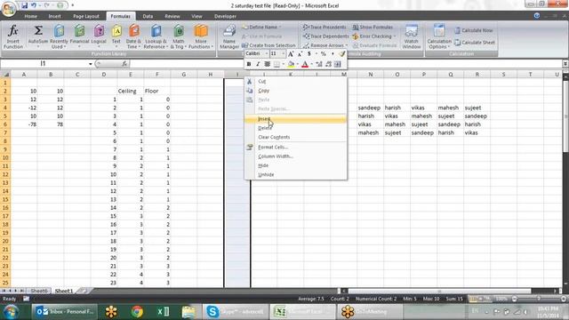 Microsoft Excel Training Call 9718724322 смотреть онлайн