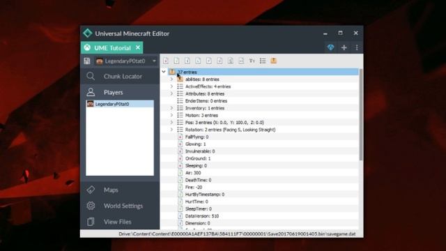 Universal Minecraft Editor - Player Editing #4 смотреть онлайн